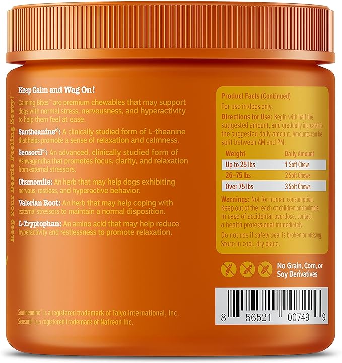 Calming Bites™ for Dogs