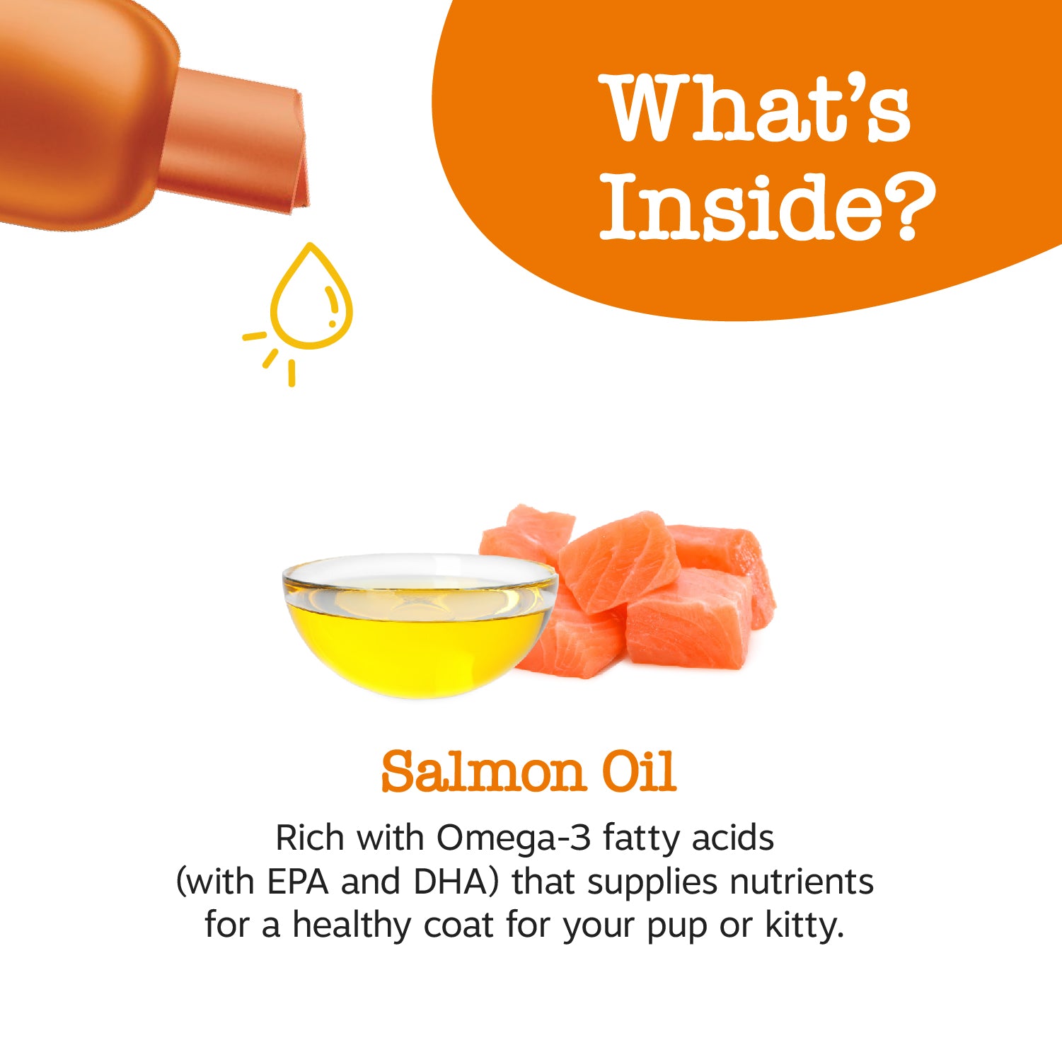 Wild Alaskan Salmon Oil Formula for Dogs & Cats