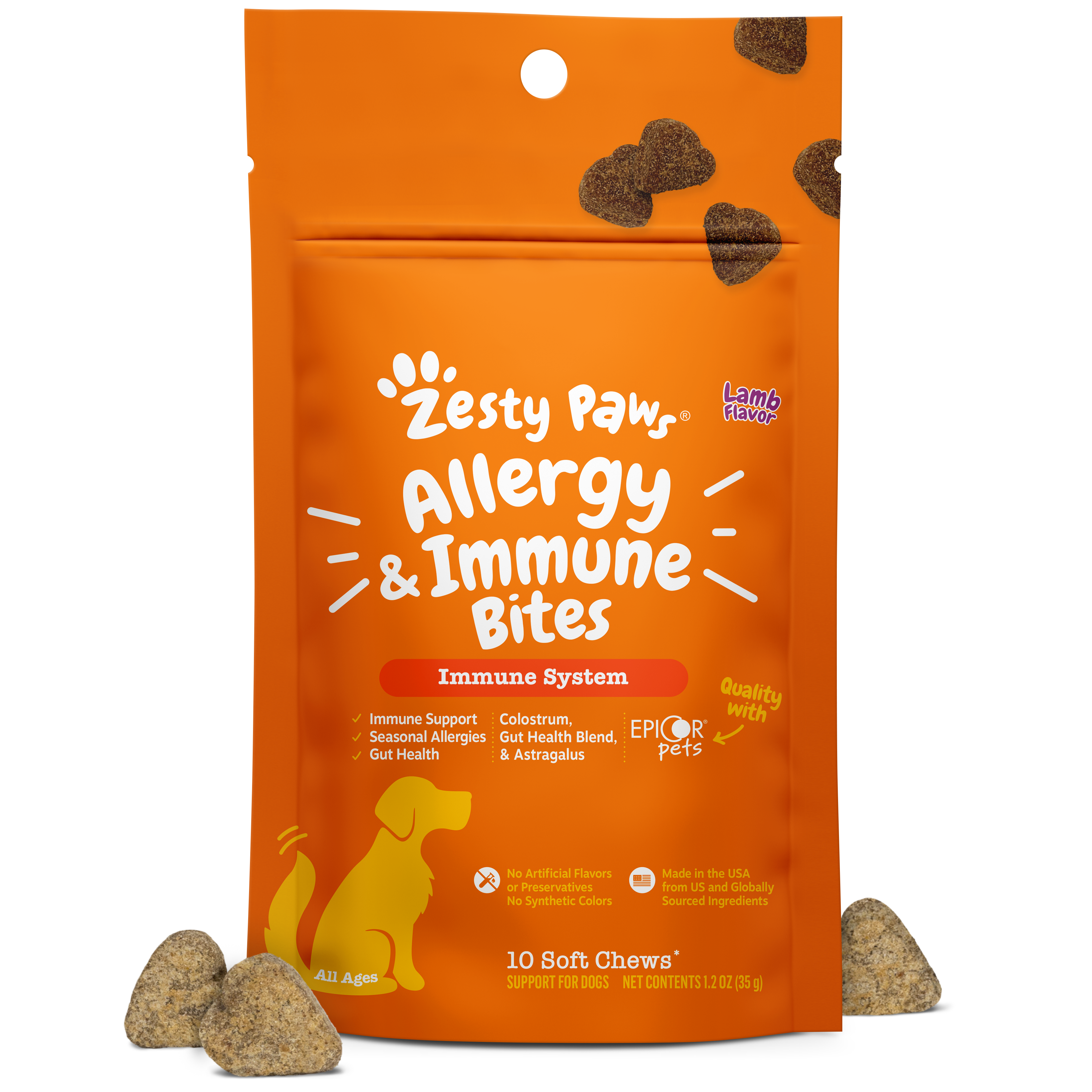 Allergy & Immune Bites™ 10ct Bag for Dogs